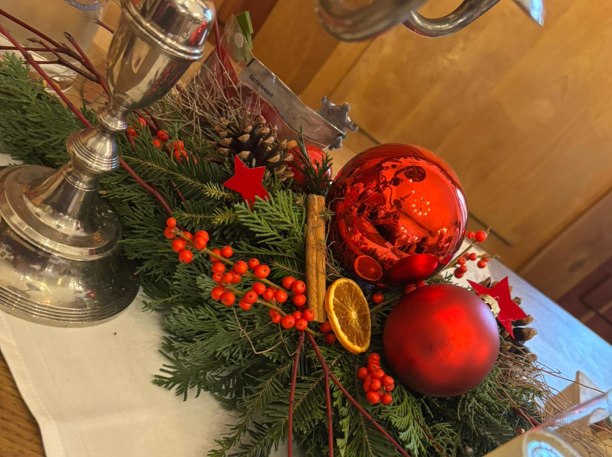 Weihnachtsfeier, Bild 1 von 3, Weihnachtsschmuck